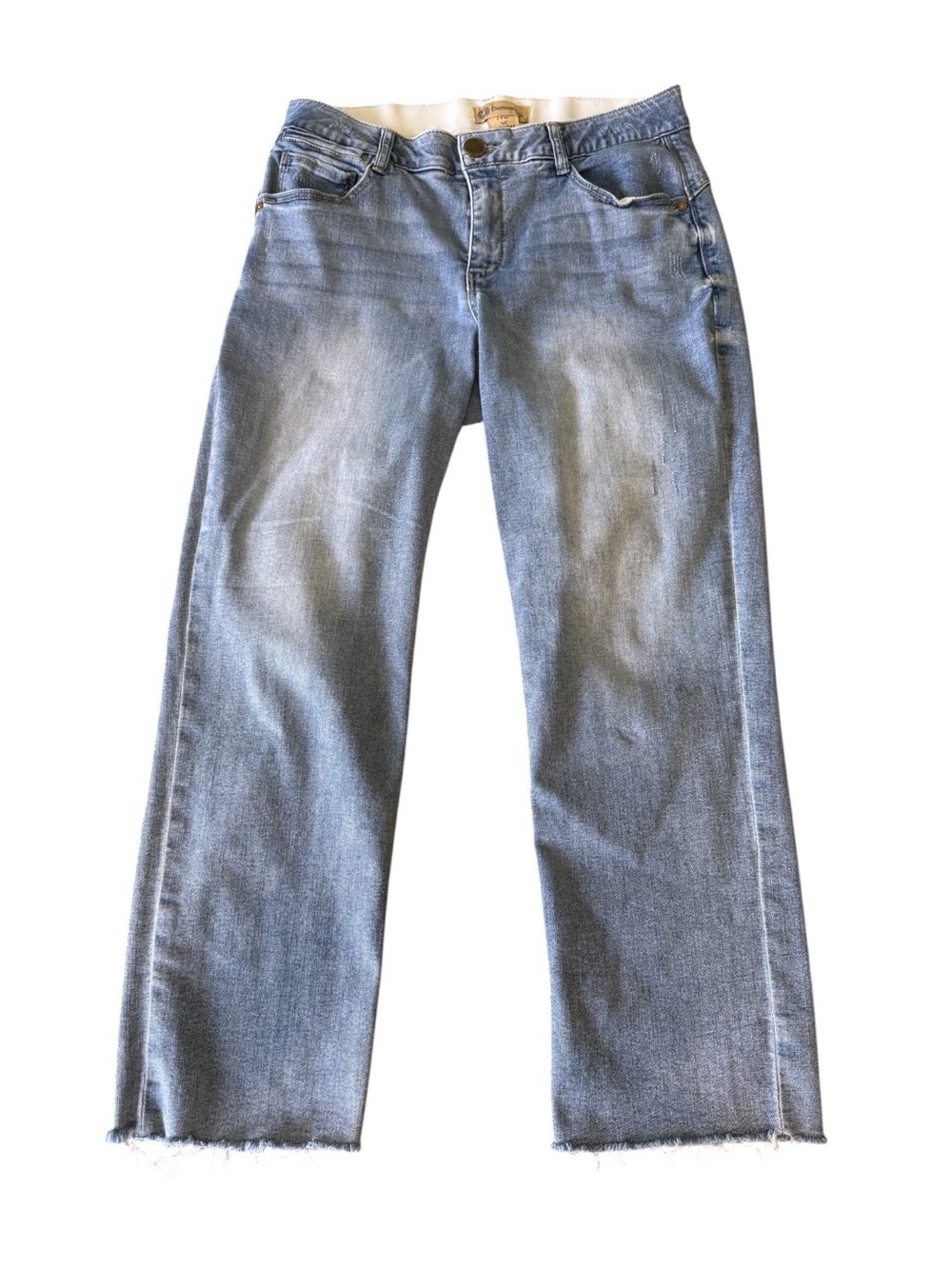 Democracy Women's Ab Solution High Rise Straight Leg Jeans Sz 14